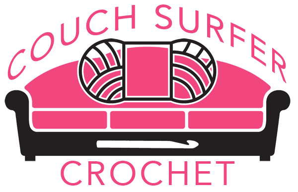 couch surfer crochet retina logo